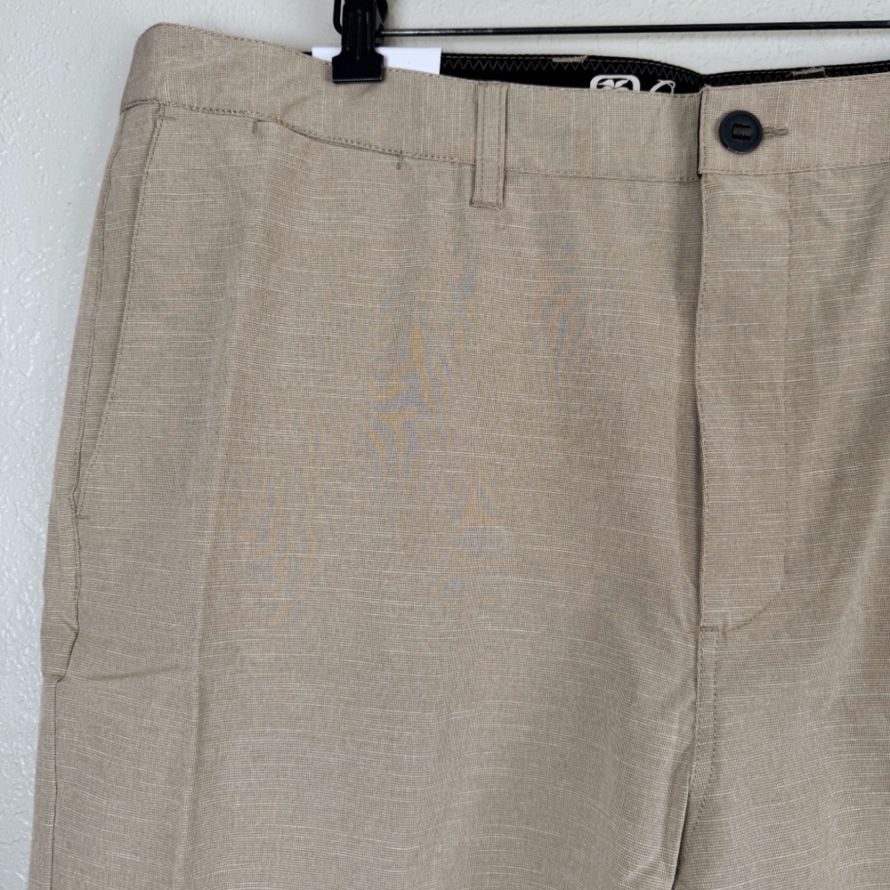 NWT Quiet Storm Surf Shop The hybrid khaki heather shorts big and tall 42 - Picture 3 of 10